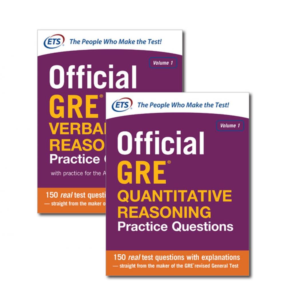 Big bigCover of Official GRE Value Combo (ebook bundle)