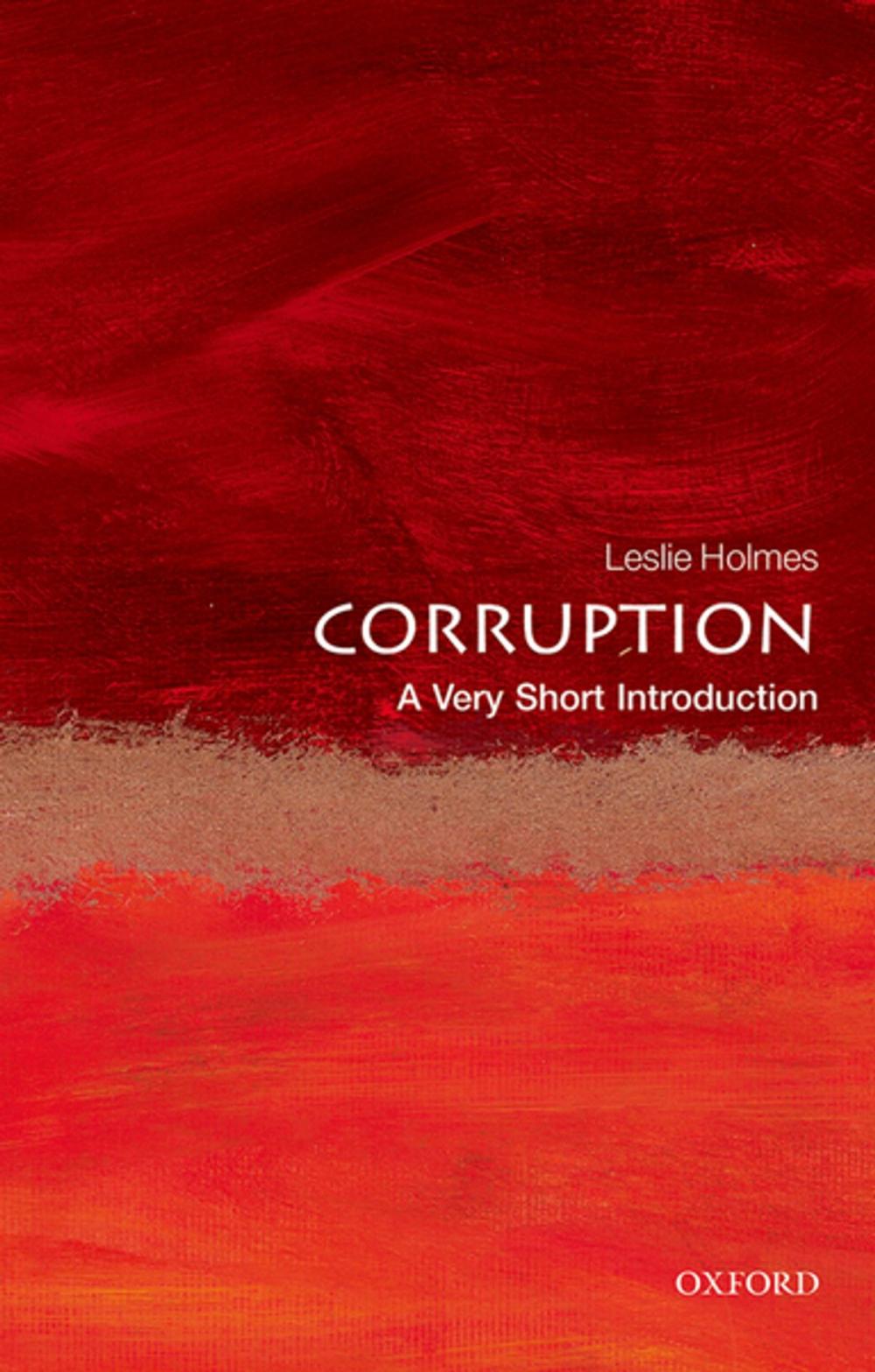 Big bigCover of Corruption: A Very Short Introduction