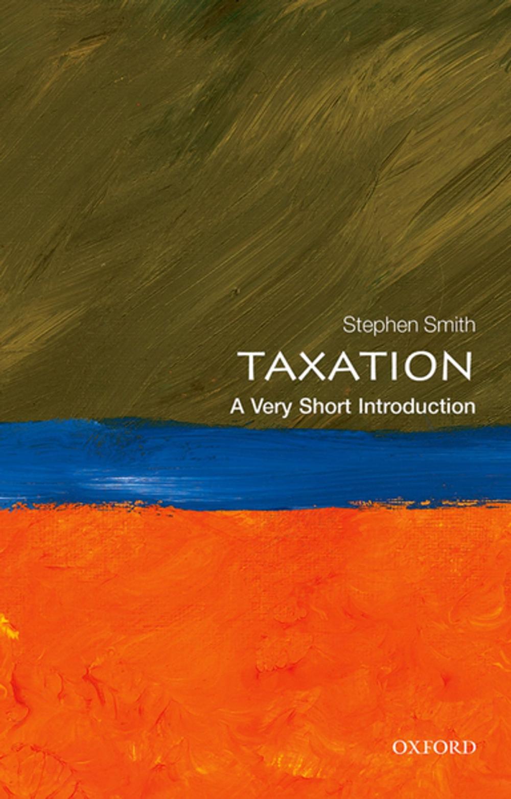 Big bigCover of Taxation: A Very Short Introduction