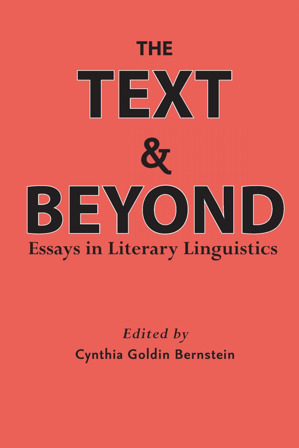 Big bigCover of The Text and Beyond