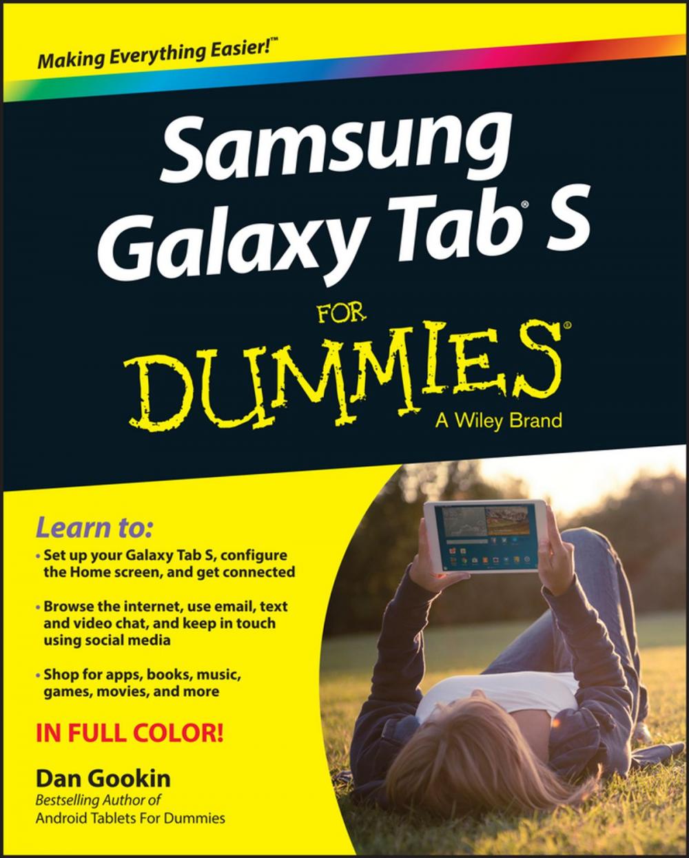 Big bigCover of Samsung Galaxy Tab S For Dummies