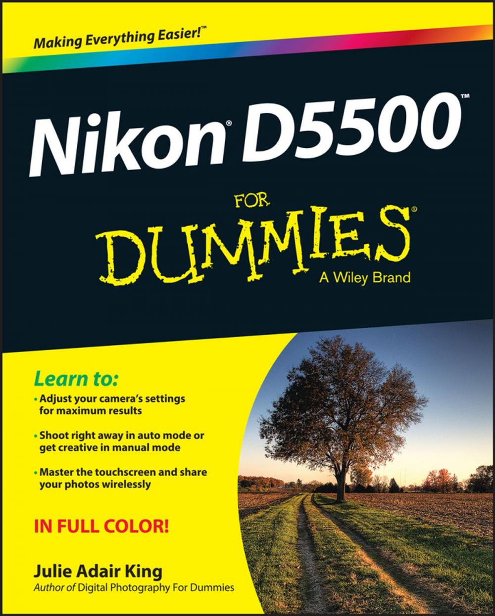 Big bigCover of Nikon D5500 For Dummies