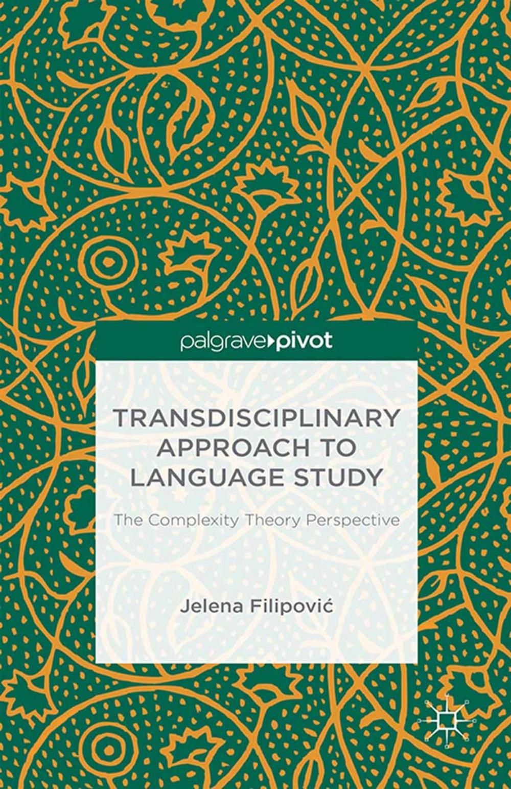 Big bigCover of Transdisciplinary Approach to Language Study