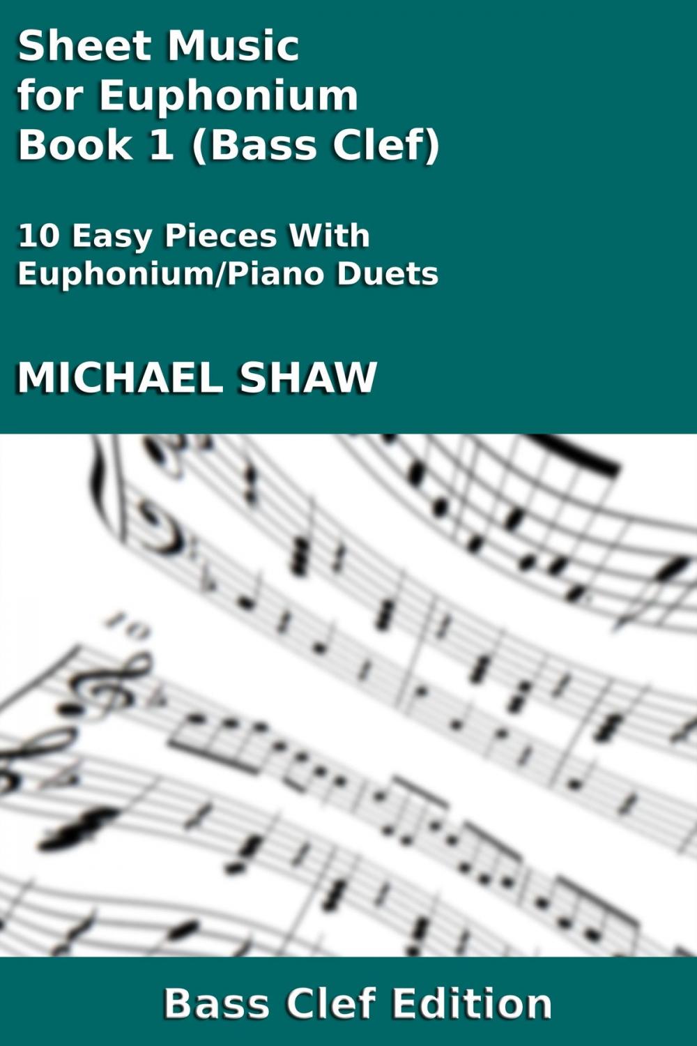 Big bigCover of Sheet Music for Euphonium - Book 1 (Bass Clef)