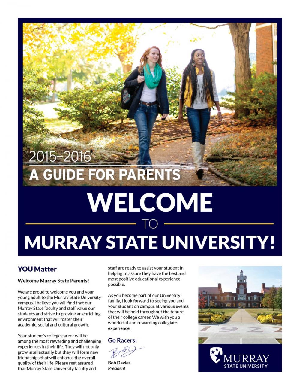 Big bigCover of Murray State University 2015-2016 Guide For Parents