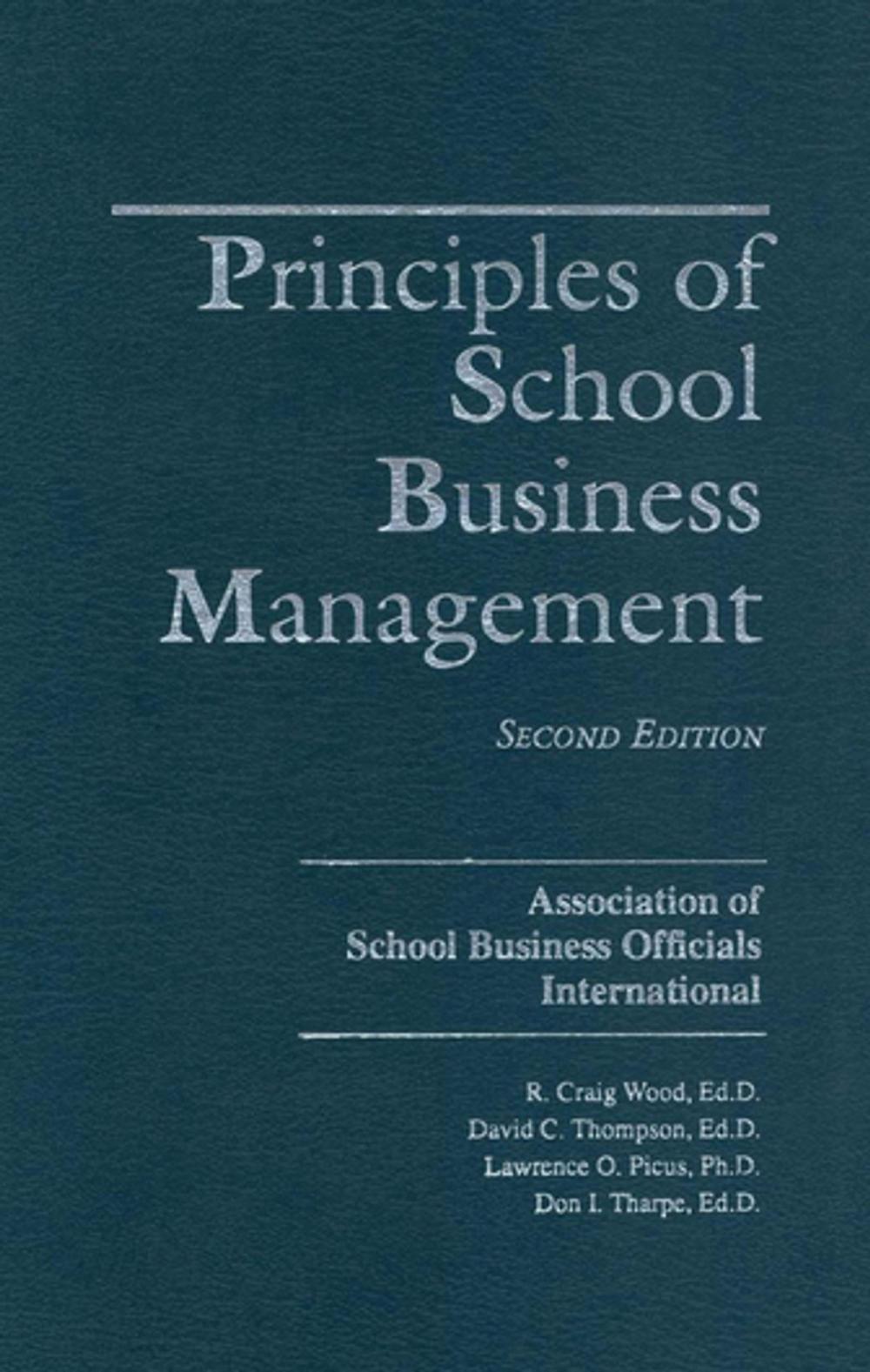 Big bigCover of Principles of School Business Management