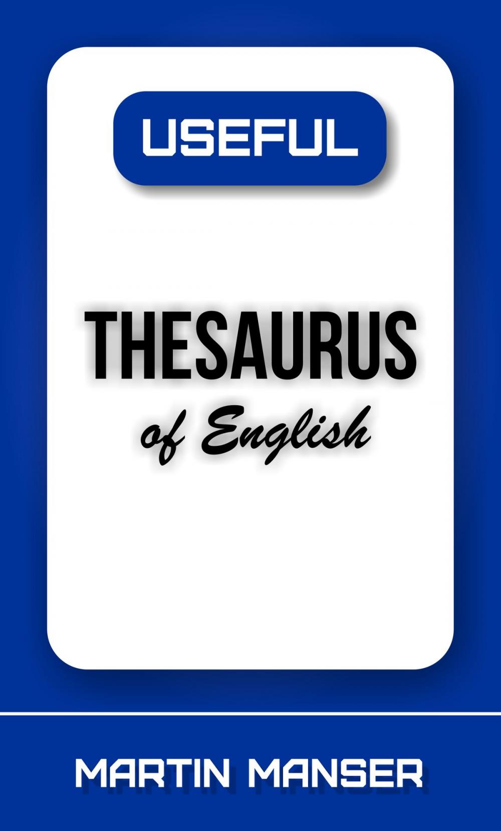 Big bigCover of Useful Thesaurus of English