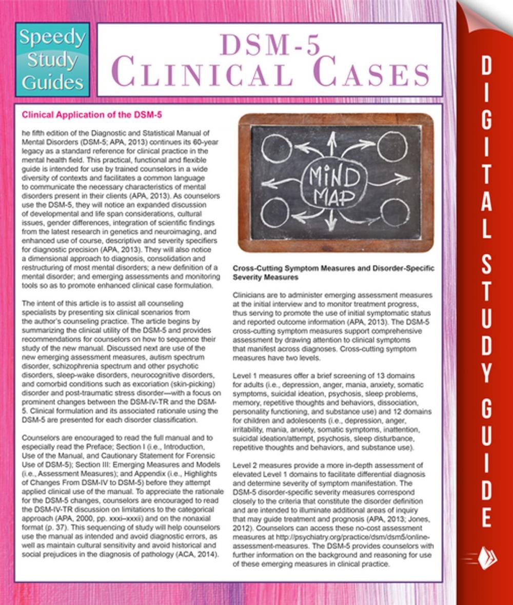 Big bigCover of DSM-5 Clinical Cases (Speedy Study Guides)