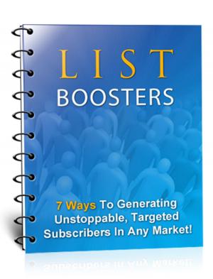 Book cover of List Boosters