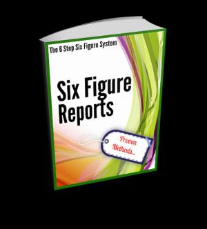 Cover of the book Six Figure Reports by Jerome K. Jerome