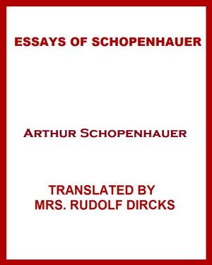 Book cover of Essays of Schopenhauer