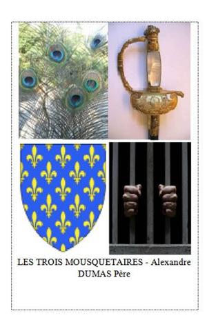 Cover of the book LES TROIS MOUSQUETAIRES by Charles Rabou, honoré de balzac