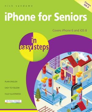 Cover of the book iPhone for Seniors in easy steps by Mike McGrath