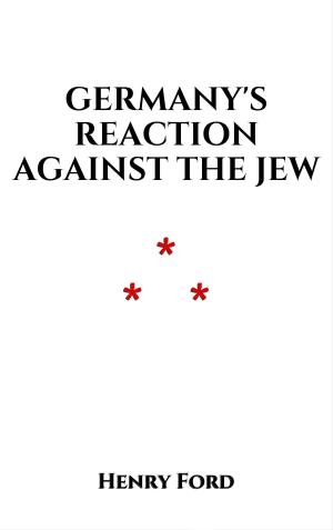 bigCover of the book Germany's Reaction Against the Jew by 
