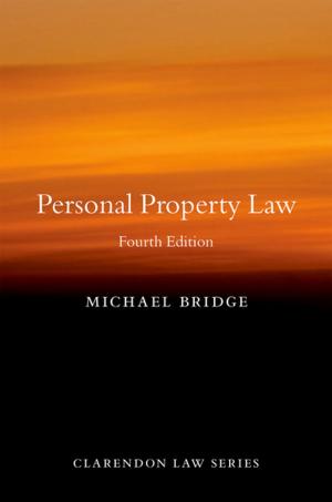 Cover of the book Personal Property Law by Ed Moran, Fiona Cooke, Estée Török