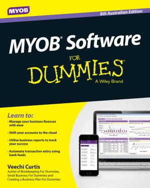 Cover of the book MYOB Software for Dummies - Australia by Gary Sullivan, Stephen Barthorpe, Stephen Robbins