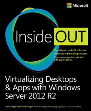 Cover of the book Virtualizing Desktops and Apps with Windows Server 2012 R2 Inside Out by Itzik Ben-Gan