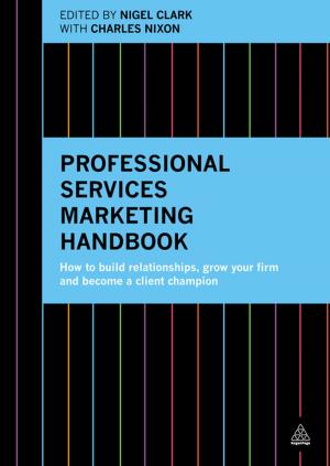Cover of the book Professional Services Marketing Handbook by David B. Grant, Chee Yew Wong, Alexander Trautrims