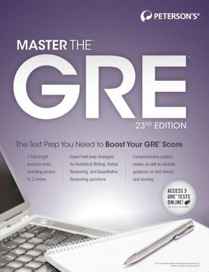 Cover of the book Master the GRE, 23rd edition by Peterson's