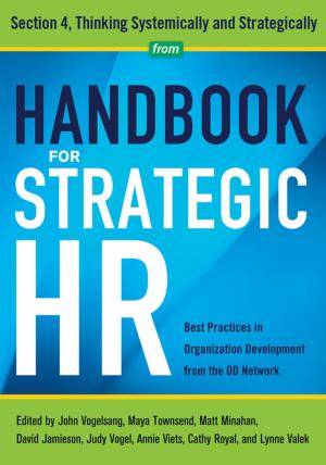 Cover of the book Handbook for Strategic HR - Section 4 by Robert E. Johnston, J. Douglas BATE