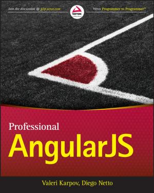 Cover of the book Professional AngularJS by Joe Mysak