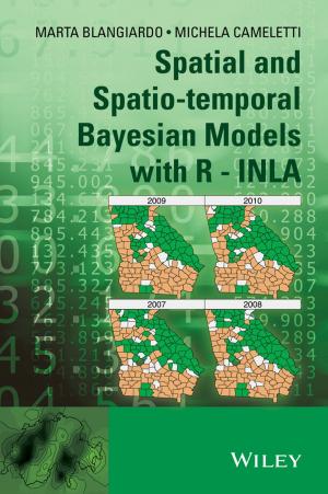 Cover of Spatial and Spatio-temporal Bayesian Models with R - INLA