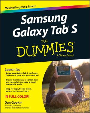Cover of the book Samsung Galaxy Tab S For Dummies by Luigi Grassi, Michelle Riba