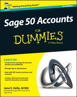 Cover of the book Sage 50 Accounts For Dummies by Bernard Robertson, G. A. Vignaux, Charles E. H. Berger