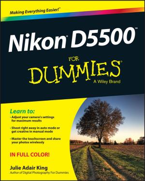 Cover of the book Nikon D5500 For Dummies by Paul Hirst, Grahame Thompson, Simon Bromley