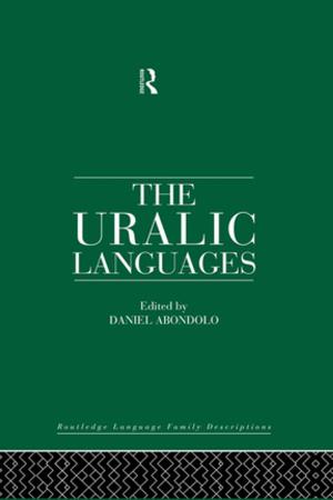 Cover of the book The Uralic Languages by 