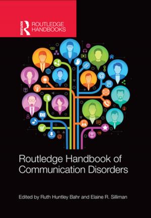 Cover of the book Routledge Handbook of Communication Disorders by Peter Davies