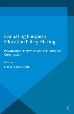 Cover of the book Evaluating European Education Policy-Making by Robert Vanderplank