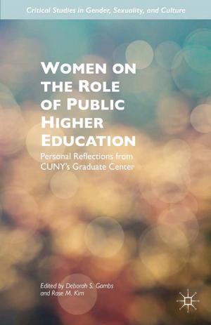 Cover of the book Women on the Role of Public Higher Education by Alexandre Emboaba Da Costa