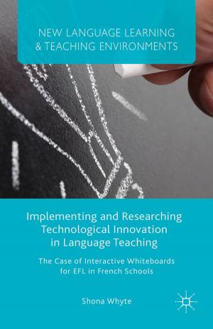 Cover of the book Implementing and Researching Technological Innovation in Language Teaching by G. Patios