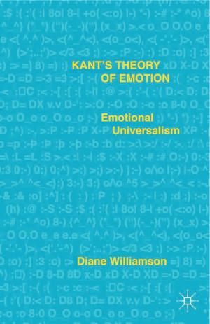 Cover of the book Kant’s Theory of Emotion by Anthony Grafton, Garrett A. Sullivan, Jr