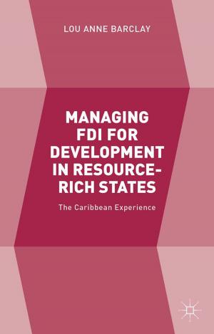 Cover of the book Managing FDI for Development in Resource-Rich States by Isabelle Engeli, Lars Thorup Larsen, Christoffer Green-Pedersen