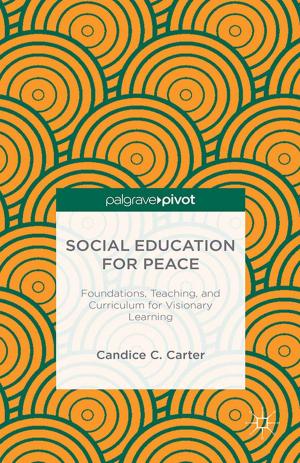 Cover of the book Social Education for Peace by Mostafa Vaziri