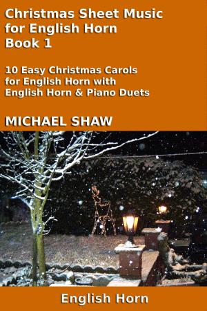 Cover of Christmas Sheet Music for English Horn: Book 1