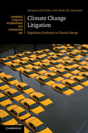 Cover of the book Climate Change Litigation by Donald Bates-Brands