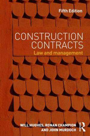 Cover of the book Construction Contracts by W E Steward, T A Stubbs