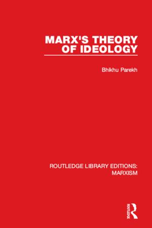 Cover of the book Marx's Theory of Ideology (RLE Marxism) by 