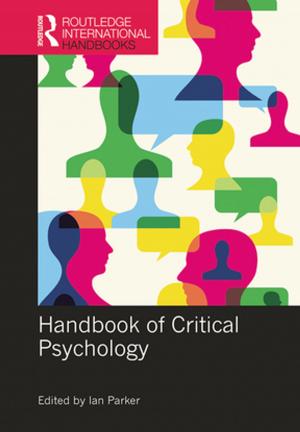 Cover of the book Handbook of Critical Psychology by Jørgen Møller