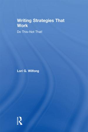 Cover of the book Writing Strategies That Work by James J. Chriss
