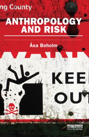 Book cover of Anthropology and Risk