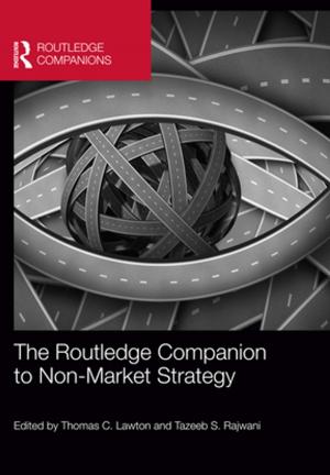 Cover of the book The Routledge Companion to Non-Market Strategy by David E. Jones