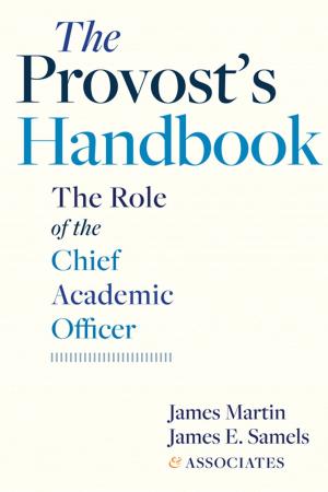 Cover of the book The Provost's Handbook by Brian J. Cook