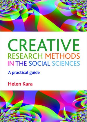 Cover of the book Creative research methods in the social sciences by Golding, Tyrrell, Conradie, Liesl