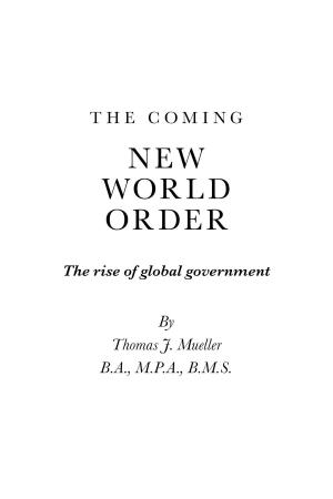 Book cover of The Coming New World Order