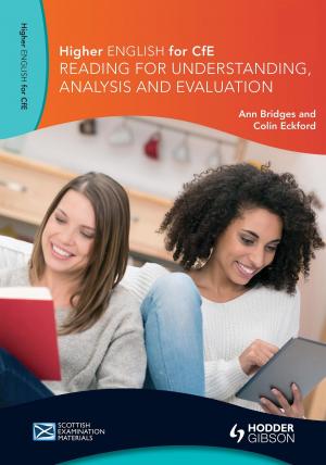 Book cover of Higher English: Reading for Understanding, Analysis and Evaluation
