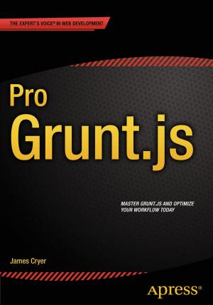 Cover of the book Pro Grunt.js by Soumendra Mohanty, Madhu Jagadeesh, Harsha Srivatsa